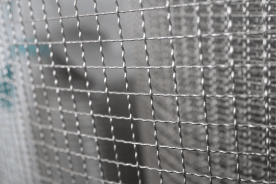 Square wire mesh